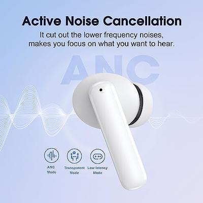 QCY T13 Wireless Bluetooth Earbuds, TWS Waterproof in Ear Headphone ENC  Noise Cancelling, Deep Bass, Touch Control Ear Buds, HIFI Stereo 30H  Playtime