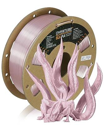 Overture Silk PLA 3D Printer Filament Dual Colors 1.75mm