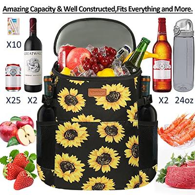 Vankor Camping 30 Cans, Soft Backpack Coolers Insulated Leak Proof Travel Waterproof Lunch Picnic Beach Work Trip Drink Beverage Beer Thermal Bag