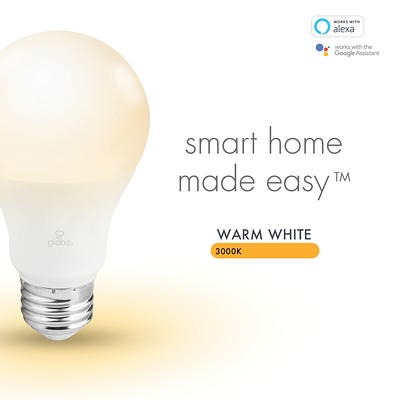 Philips Smart LED 60-Watt A19 General Purpose Light Bulb, Frosted Color &  Tunable White, Dimmable, E26 Medium Base (1-Pack) 