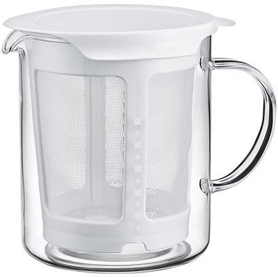 PARACITY Glass Teapot Stovetop 40 OZ/1200ml, Borosilicate Clear