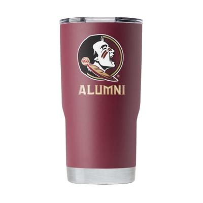 Gametime Sidekicks Florida State 20oz Maroon Tumbler -  Officially Licensed, 18/8 Stainless Steel, Double-walled, Vacuum-insulated,  UV LED Printed Logos, Sweatless, Stays Hot/Cold - Full Wrap: Tumblers &  Water Glasses