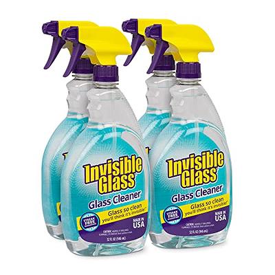 Invisible Glass 92194-4PK 32-Ounce Cleaner and Window Spray for Home and  Auto for a Streak-Free Shine Film-Free Glass Cleaner and Safe for Tinted  and Non-Tinted Windows and Windshield Film Remover - Yahoo