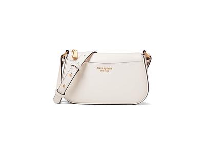 Kate Spade New York Bleecker Saffiano Leather Small Crossbody - Cream.