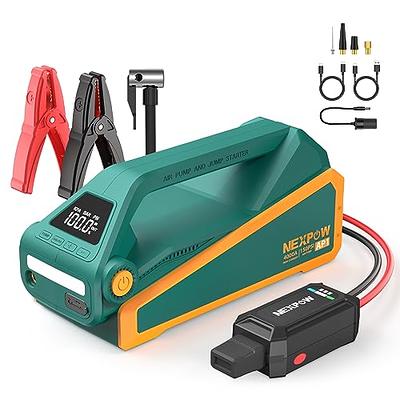 ADORETRIP 2500Amp Car Jump Starter with Air Compressor, 150PSI Tire Inflator  with Digital Screen Pressure Gauge, 24000mAh 12V Auto Battery Booster (10.0L  Gas/ 8.5LDiesel Engine), 2 USB Port 2 Light - Yahoo Shopping