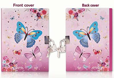 GINMLYDA Girls Diary With Lock, Kids Journal Stationary Set For Pre School  Teen Learning Writing Drawing Age 6,8,10,12 Years Princess Gif