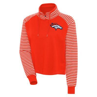 Antigua Apparel / Women's Denver Broncos Orange Generation Full-Zip Jacket