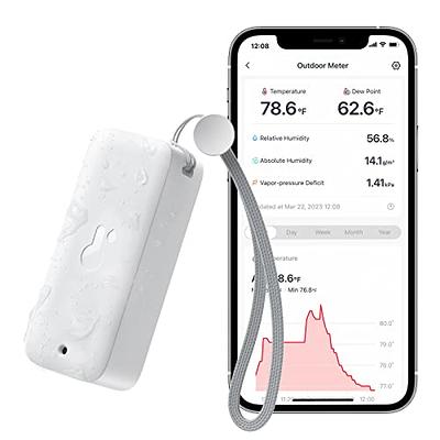 DOQAUS Digital Hygrometer Indoor Thermometer 3 Pack, Room Thermometer with  5s Fast Refresh, Accurate Humidity Meter Temperature Sensor for Home