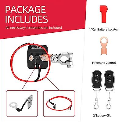 Remote Battery Disconnect Switch 12V 200A Battery Cut Off Switch