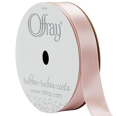 Offray Ribbon, Red Wine 1 1/2 inch Double Face Satin Polyester