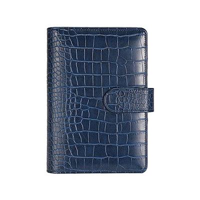 6-Ring Agenda, A5, Croc Leather