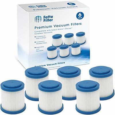 Vacuum Filter Replacement For Black & Decker VPF20 Hand-Held Vacuum  Cleaners