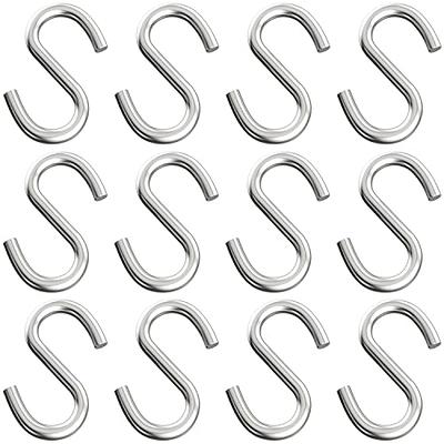 Axe Sickle 12 Pcs 2.3 Inch S Hook 304 Stainless Steel Hanging Hooks for  Hanging Products or Items, Chain Hardware - Yahoo Shopping