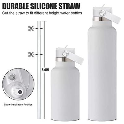 Straw Lid for Hydro Flask Standard Mouth, Lids with Straws and Flexible  Handle fit Hydroflask Standard Mouth 21 24 oz