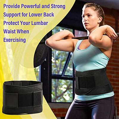 RiptGear Back Brace for Back Pain Relief and Support for Lower Back Pain - Lumbar  Support and Back Pain Relief - Lumbar Brace and Back Support Belt for Men  and Women 