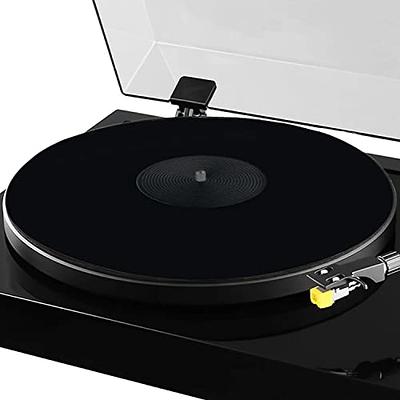 Axiom Turntable Acrylic Slipmat for Vinyl LP Record Players 2.7mm Thick for  Better Sound Support on Record Player Provides Anti-Static and Tighter bass  (Black) - Yahoo Shopping