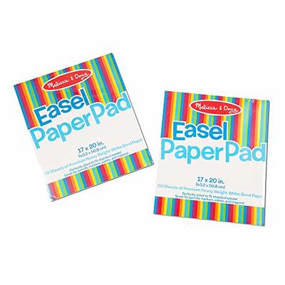 Melissa & Doug Deluxe Easel Paper Roll Replacement (18 X 75') 3pk : Target