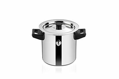  TEHAUX Stainless Wok Spout Small Pot Mini Pot Dual