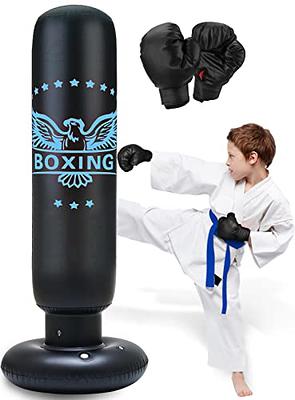 Kilpkonn Punching Bag for Kids, 67 Inflatable Punching Boxing Bag Set with  Gloves and Pump - Blue - Yahoo Shopping