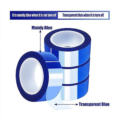 10mm x33m(108ft) Blue Heat Tape High Temperature Heat Resistant Tape Heat  Transfer Tape for Heat Sublimation Press No Residue and Heat Transfer Vinyl  