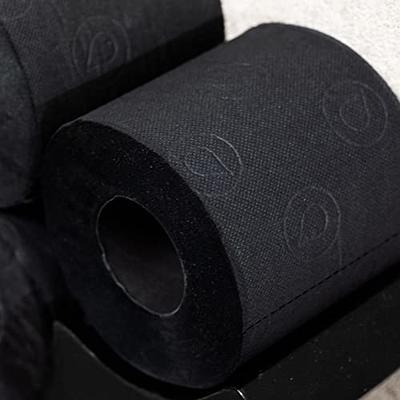 Black Toilet Paper 3 Rolls Gift Box, Renova