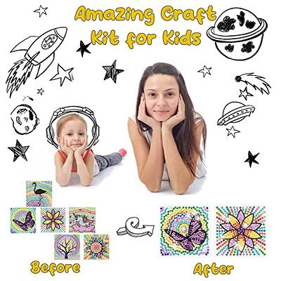 Arts And Crafts For Kids Ages 8-12 - Big Gem Diamond Painting Crafts For Girls  Ages 8-12 - Butterfly Window Art Suncatcher Kits - Birthday Party Favors  Thanksgiving Christmas Gifts For Boys Ages 4-6 6-8 - Temu Austria