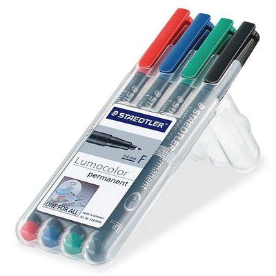 Sharpie Fine Point Permanent Marker, Assorted, 4/Set