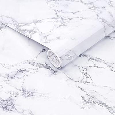 Con-Tact Grip Print Non-Adhesive Shelf Liner in Midnight Marble