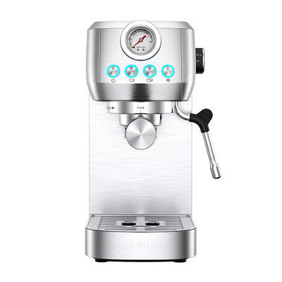 CASABREWS Series Espresso Coffee Machine with Milk Frother Wand