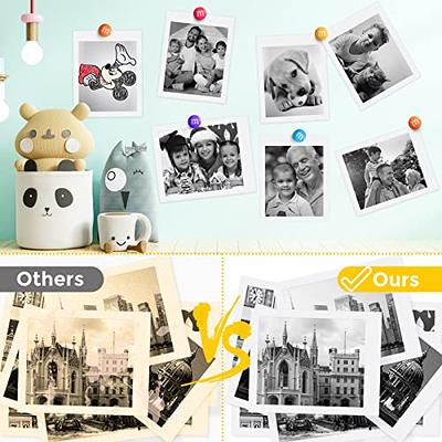 10 Rolls Print Paper for Kids Instant Print Camera Refill Print Paper Works  with MINIBEAR VTech Kidizoom Camera,Thermal Paper Fit for Most Kids