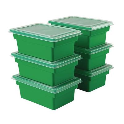 Get Neat with Lisa 2-Pack Small Plastic Bins - Clear/No Color