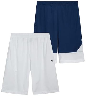 Athletic Works Boys Core DriWorks 2-Pack Shorts, Sizes 4-18