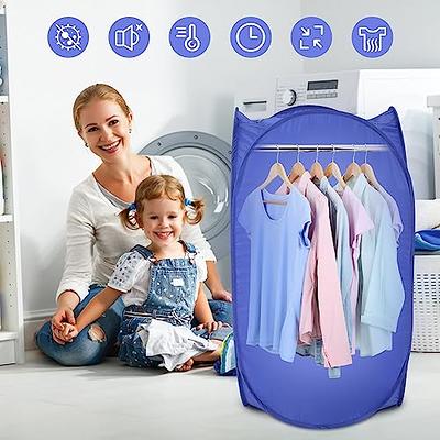 Portable Dryers Clearance Portable Dryer, Mini 800W High Power Clothes  Dryer Machine,Portable Dryer for Apartments,with Foldable Dryer Shelf, for  Apartment, Indoor, Laundry Room,Travel 