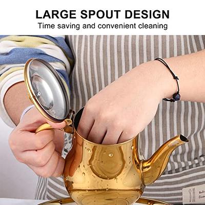 Coffee Pot, Long Spout Tea Kettle, For Tea, Coffee Kitchen Home Steel Color  500ml 