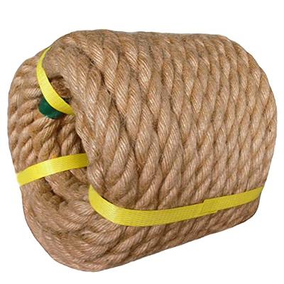 3/4 in. x 50 ft. Twisted Polypro Rope Coilette in Yellow