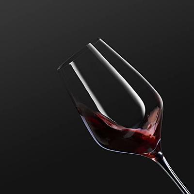 Crystal Glass Red Stem Burgundy Glasses