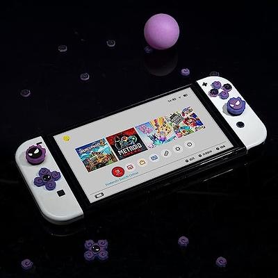 PERFECTSIGHT Cute D-Pad Button Caps Silicone Thumb Grips Set, ABXY Key  Buttons Sticker Joystick Cover Caps Compatible with Nintendo Switch/OLED -  Luminous Purple - Yahoo Shopping