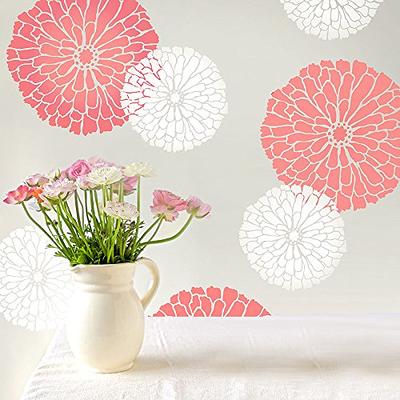 GSS Designs Wildflower Stencil for Painting and Crafts Reusable Stencils