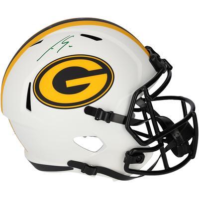 Green Bay Packers Don Horn Signed 4X Insc Full Size Speed Replica Helmet Jsa