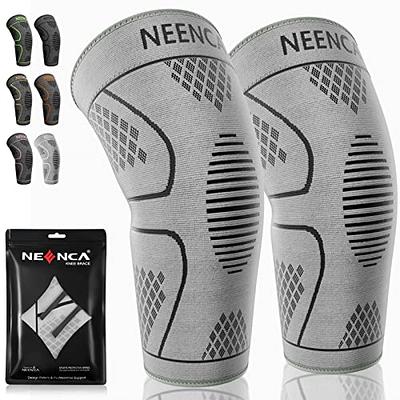  NEENCA Knee Braces for Knee Pain Women & Men -2 Pack Knee  Sleeves for Knee Pain Set, Knee Brace Compression Sleeves, Knee Support for  Sports, Running, Meniscus Tear, ACL, PCL, Arthritis