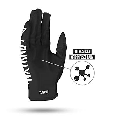 Nxtrnd G1 Men's Football Gloves, Adult Sticky Receiver Gloves