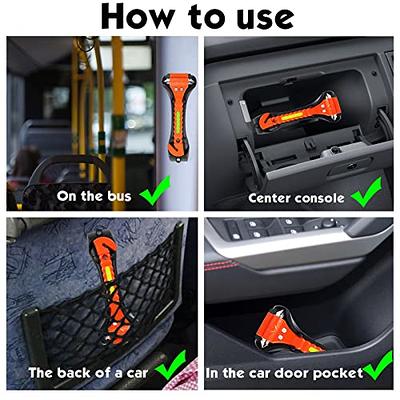 3 in 1 Portable Car Safety Escape Window Breaker Seat Belt Hammer