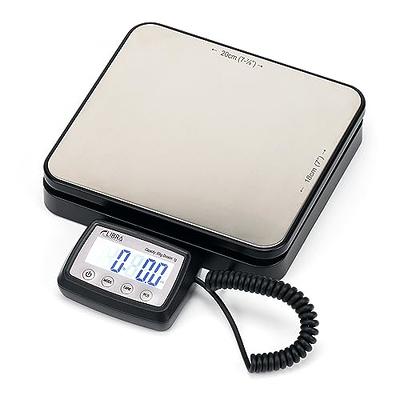 Cardinal Detecto 1002TB 8 lb. Baked Enamel Baker's Dough Scale with Scoop -  16 oz. x 0.25 oz. Beam Grads