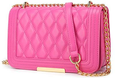 Quilted Leather Crossbody Bags for Teen Girls - Cute Camera Bag