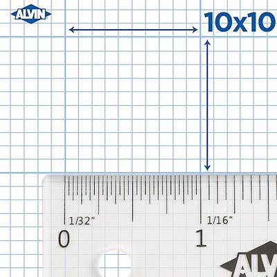 Bienfang Designer Grid Paper Pad, 4X4 Grid, 8.5 X 11