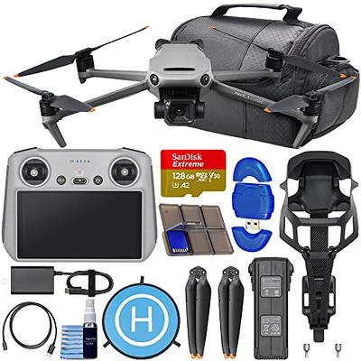 DJI Mini 2 SE Drone Fly More Combo Bundle with Backpack, 128GB microSD  Card, Landing Pad, Cleaning Kit