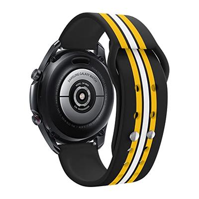 Game Time Pittsburgh Steelers Silicone Watchband Compatible with Samsung  and more