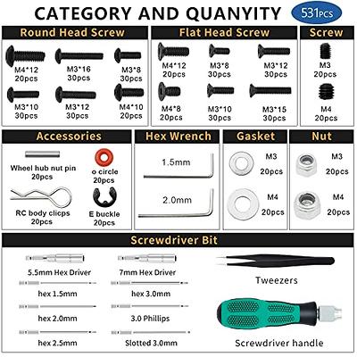  GLOBACT RC Tool Kit RC Screwdriver Kit, RC Car Stand