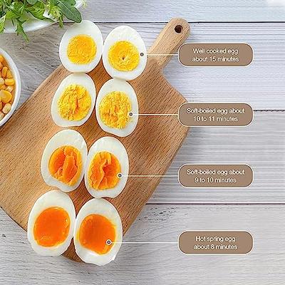 BELLA Rapid Electric Egg Cooker and Poacher with Auto Shut Off for Omelet,  Soft, Medium and Hard Boiled Eggs - 7 Egg Capacity Tray, Single Stack