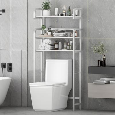 Ohuhu Over The Toilet Storage Shelf, 3-Tier Bamboo Bathroom